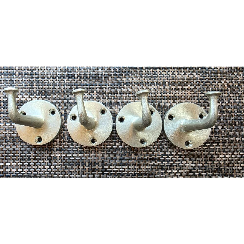 Bobrick 12 VTS heavy-duty clothes hooks with Exposed Mounting set of 4